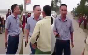 VIDEO: Lái xe rút súng doạ bắn người sau va chạm giao thông