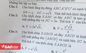 Khi thầy giáo 'có tâm' ra đề kiểm tra: Nắn nót ghi hẳn dòng chữ 'nhờ các em làm bài, thầy đội ơn'