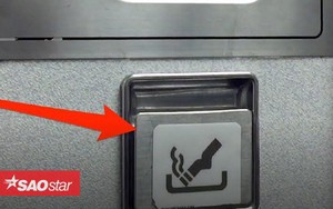 Vì sao máy bay vẫn có gạt tàn thuốc lá trong phòng vệ sinh mặc dù hành khách bị cấm hút thuốc?