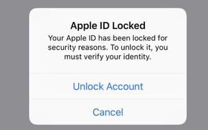 Người dùng iPhone ca thán bị khóa Apple ID