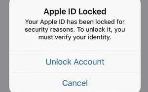 Tại sao một loạt tài khoản Apple ID bị khoá?