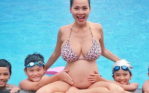 Nữ MC từng gây bão vì lên mạng tuyển chồng "có nhà, có ô tô" khoe bụng bầu sắp sinh, ảnh nude cực quyến rũ