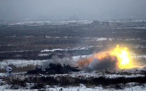 Ukraine tổ chức hàng loạt cuộc tập trận giữa lúc căng thẳng với Nga
