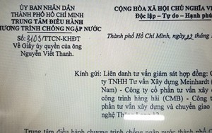 Tư vấn giám sát hợp đồng “siêu” dự án chống ngập toan tính hợp thức hóa “danh phận” ông Nguyễn Viết Thanh