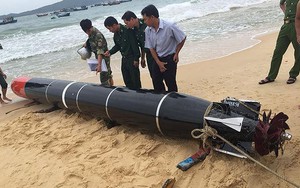 Vật thể ở Phú Yên là ngư lôi bắn tập của Trung Quốc