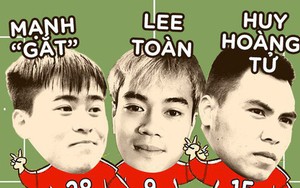 Suốt ngày gọi Huy 'hoàng tử' với Mạnh 'gắt', nhưng chắc gì bạn đã biết nguồn gốc nickname của các cầu thủ!