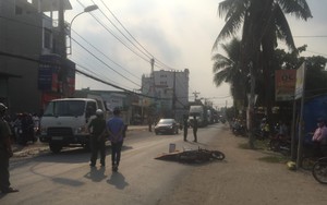 Dân truy đuổi, chặn xe container cán chết thanh niên 9X ở Sài Gòn