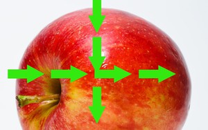 Sự thật: Hóa ra bấy lâu nay chúng ta đều ăn táo “sai cách”