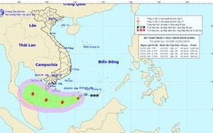 Bão số 1 giật cấp 10 đe dọa vùng biển Cà Mau