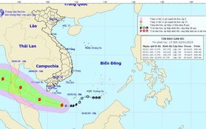 Bão số 1 diễn biến phức tạp, ảnh hưởng từ Vũng Tàu đến Cà Mau