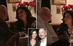 Lộ ảnh Jeff Bezos đắm đuối với người tình 3 tháng trước khi thông báo ly hôn vợ