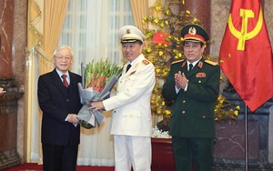 Phong quân hàm Đại tướng cho Bộ trưởng Tô Lâm và Chủ nhiệm Tổng cục chính trị Lương Cường