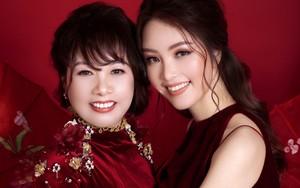 Bất ngờ với nhan sắc trẻ, đẹp của mẹ Á hậu Thụy Vân