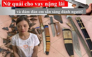 Nữ quái cùng chồng điều hành đám đàn em cho vay nặng lãi, đánh người khi không trả nợ