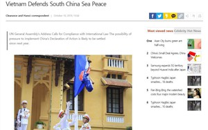Báo Hàn Quốc: “Việt Nam bảo vệ hòa bình ở Biển Đông”