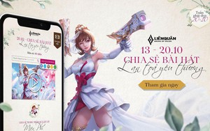 1.500.000 bài hát đã được chia sẻ tới các nữ game thủ Liên Quân chỉ trong 5 ngày