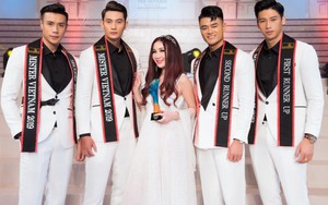 Ôn Bích Hà xinh đẹp giữa dàn mỹ nam của Mister Việt Nam 2019