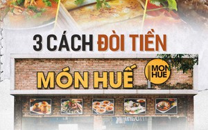 Ba cách đòi tiền Món Huế