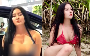 Người mẫu cố tình lộ cơ thể phản cảm ở Vietnam Motor Show 2019