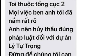 Tự xưng cán bộ Tổng cục 2, nhắn tin đe dọa Giám đốc Ban quản lý dự án ở Đà Nẵng