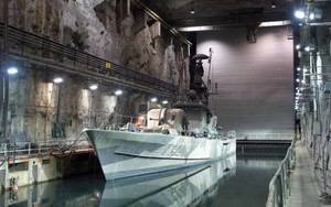 Thụy Điển khôi phục căn cứ hải quân ngầm lớn nhất thế giới