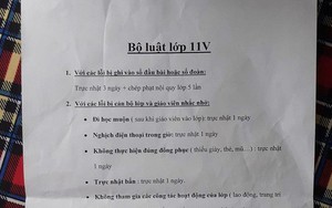 Cô giáo ra hẳn bộ luật để trị học sinh, phạt thì rất nghiêm mà phần thưởng thì lầy lội đến mức dù được nhận cũng “cúi đầu” chối từ