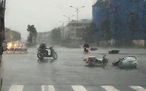 Tin mới nhất bão số 5: Bình Định đã có gió giật cấp 10, tâm bão ngay trên bờ biển Bình Định-Phú Yên