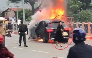 Diễn biến mới nhất vụ nữ tài xế lái xe Mercedes gây tai nạn rồi bốc cháy