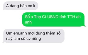 Giả danh số điện thoại Chủ tịch tỉnh để chỉ đạo các lãnh đạo huyện