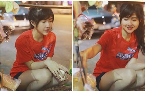 Hình ảnh mua bánh tráng trộn gây sốt 5 năm trước và cuộc sống trọn vẹn của hot girl Sài Thành