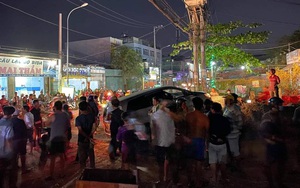 Trên xe ô tô người đàn ông trúng đạn tử vong chứa hơn 15.000 bao thuốc lá nhập lậu và dao tự chế
