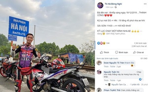 Chạy xe máy xuyên Việt chưa đến 20 giờ là vi phạm an toàn giao thông