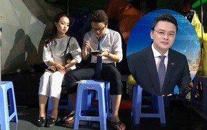 Hình ảnh giản dị, ăn vội vã của MC thời sự nổi tiếng VTV