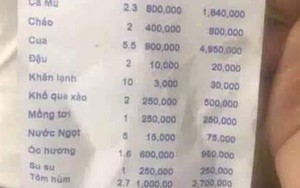 Xử phạt 750 nghìn đồng nhà hàng bị tố chặt chém du khách dĩa mồng tơi 250 nghìn đồng