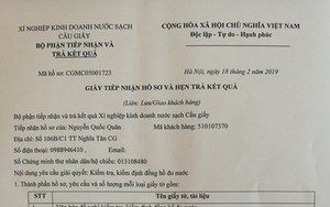 Vụ thông báo tiền nước 23,6 triệu: Khách hàng yêu cầu kiểm định đồng hồ