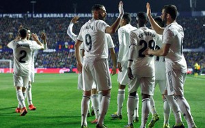 Thắng trận nhờ 2 quả penalty, Real Madrid bám sát kình địch cùng thành phố