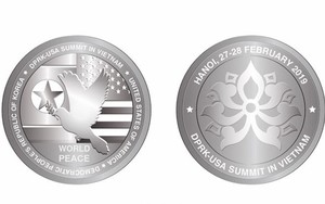Phát hành 300 đồng xu bạc nguyên chất kỷ niệm Hội nghị thượng đỉnh Mỹ - Triều tại Việt Nam