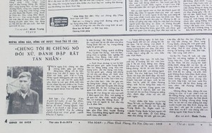 Báo QĐND năm 1979 viết về chiến tranh biên giới: "Chúng tôi bị nó đối xử, đánh đập rất tàn nhẫn"