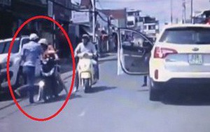 Người đàn ông tát phụ nữ đi xe máy gây phẫn nộ lên tiếng xin lỗi bằng đoạn clip hơn 1 phút