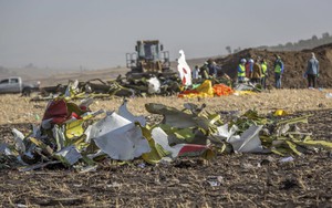 Tìm thấy hộp đen máy bay Ethiopia tại hiện trường thảm kịch 157 người thiệt mạng