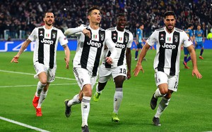 Ronaldo bật chế độ "siêu nhân", lập hat-trick giúp Juventus đè bẹp Atletico Madrid