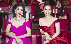 Hoa hậu Đinh Hiền Anh và Hà Kiều Anh đoạt giải Nữ hoàng Đêm hội chân dài