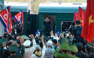 Báo đảng Triều Tiên: Ông Kim Jong Un về nước trên chuyến tàu chở nặng tình đoàn kết hữu nghị Việt-Triều
