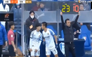 Suwon 3-1 Incheon: Công Phượng ghi dấu ấn đậm nét dù đội nhà vẫn thua