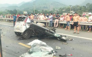 Xác định danh tính tài xế xe con tử vong sau cú đối đầu với xe Howo trên đường Hoà Lạc