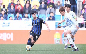 Công Phượng vắng mặt trong đội hình Incheon United thi đấu tại R-League