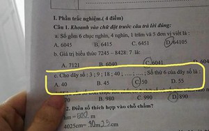 Bài toán lớp 3 của cháu khiến chú mất 2 tiếng để giải, còn dân mạng thì tranh cãi gay gắt