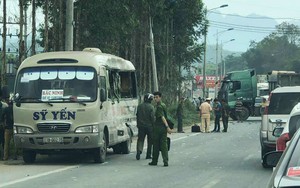 Xe khách đâm xe đầu kéo ở Lạng Sơn, 5 người thương vong