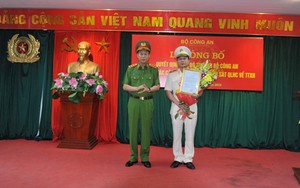 Bổ nhiệm Thiếu tướng Vũ Xuân Dung giữ chức Cục trưởng Cảnh sát QLHC về TTXH