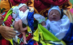 Bé trai sơ sinh bị mẹ bỏ trước cổng trạm y tế lúc nửa đêm